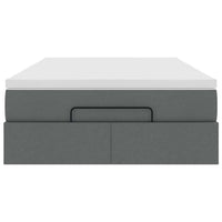 Struttura Letto Pouf con Materasso 80x200 cm in Tessuto 3311093