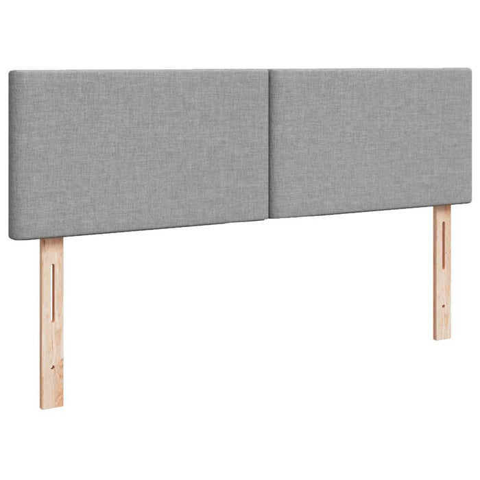 Struttura Letto Pouf con Materasso 140x200 cm in Tessuto