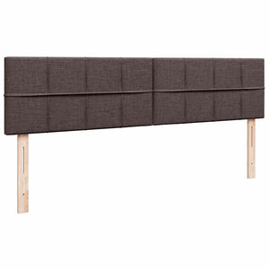 vidaXL Struttura Letto Pouf con Materasso 180x200 cm in Tessuto