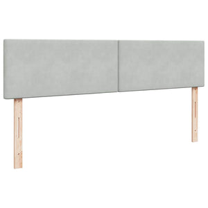 Struttura Letto Pouf con Materasso 180x200 cm in Velluto 3312566