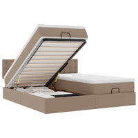 Struttura Letto Pouf con Materassi 180x200 cm Similpelle 3312809