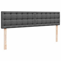 Struttura Letto Pouf con Materassi 180x200 cm in Tessuto