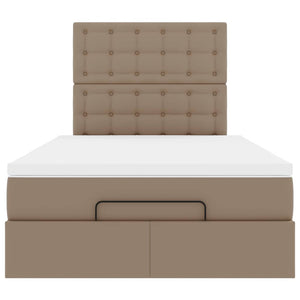 Struttura Letto Pouf con Materasso 120x200 cm Similpelle 3313000