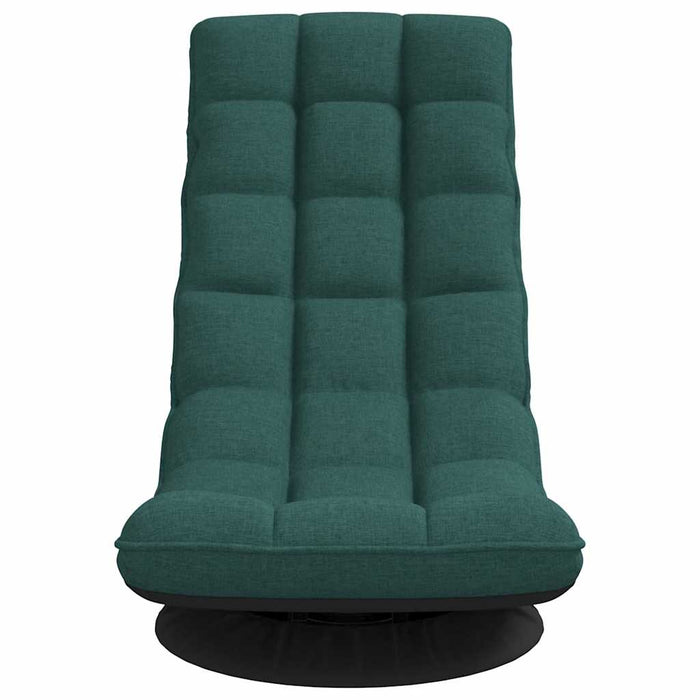 Sedia da Terra Girevole Verde Scuro 70x51x79 cm in Tessuto 4019729