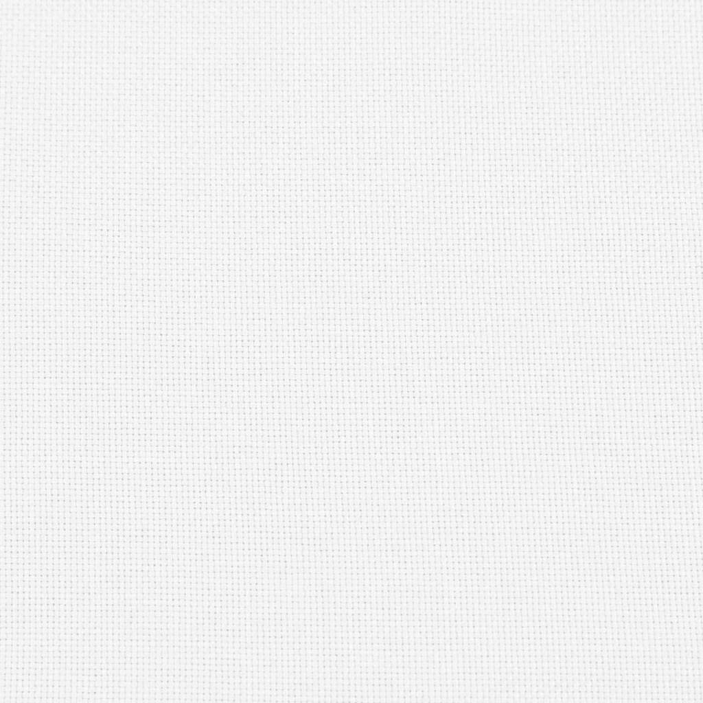 Sedia da Terra Girevole Bianco 70x51x79 cm in Tessuto