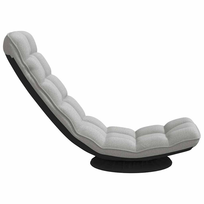 Sedia da Terra Girevole Grigio Nuvola 70x51x79 cm in Tessuto