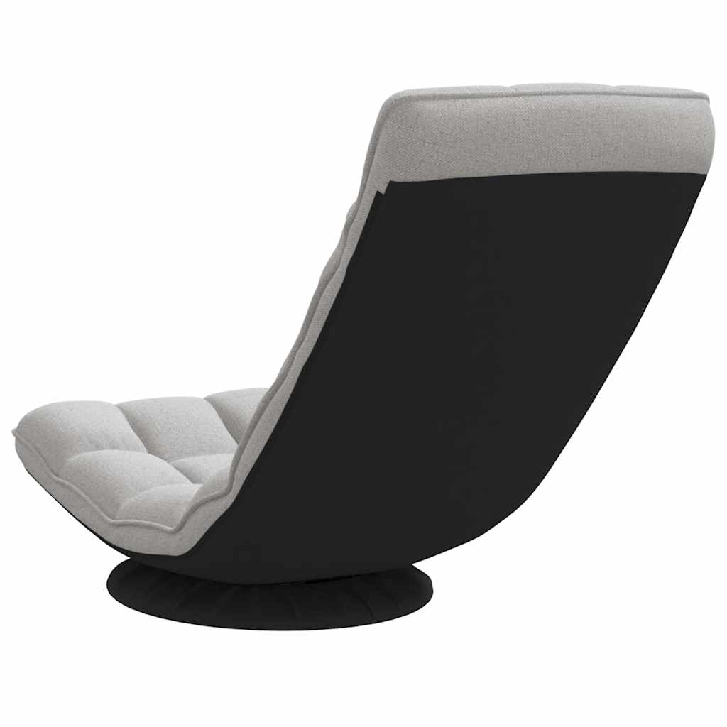 Sedia da Terra Girevole Grigio Nuvola 70x51x79 cm in Tessuto