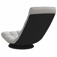 Sedia da Terra Girevole Grigio Nuvola 70x51x79 cm in Tessuto