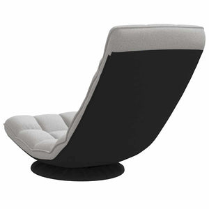 Sedia da Terra Girevole Grigio Nuvola 70x51x79 cm in Tessuto