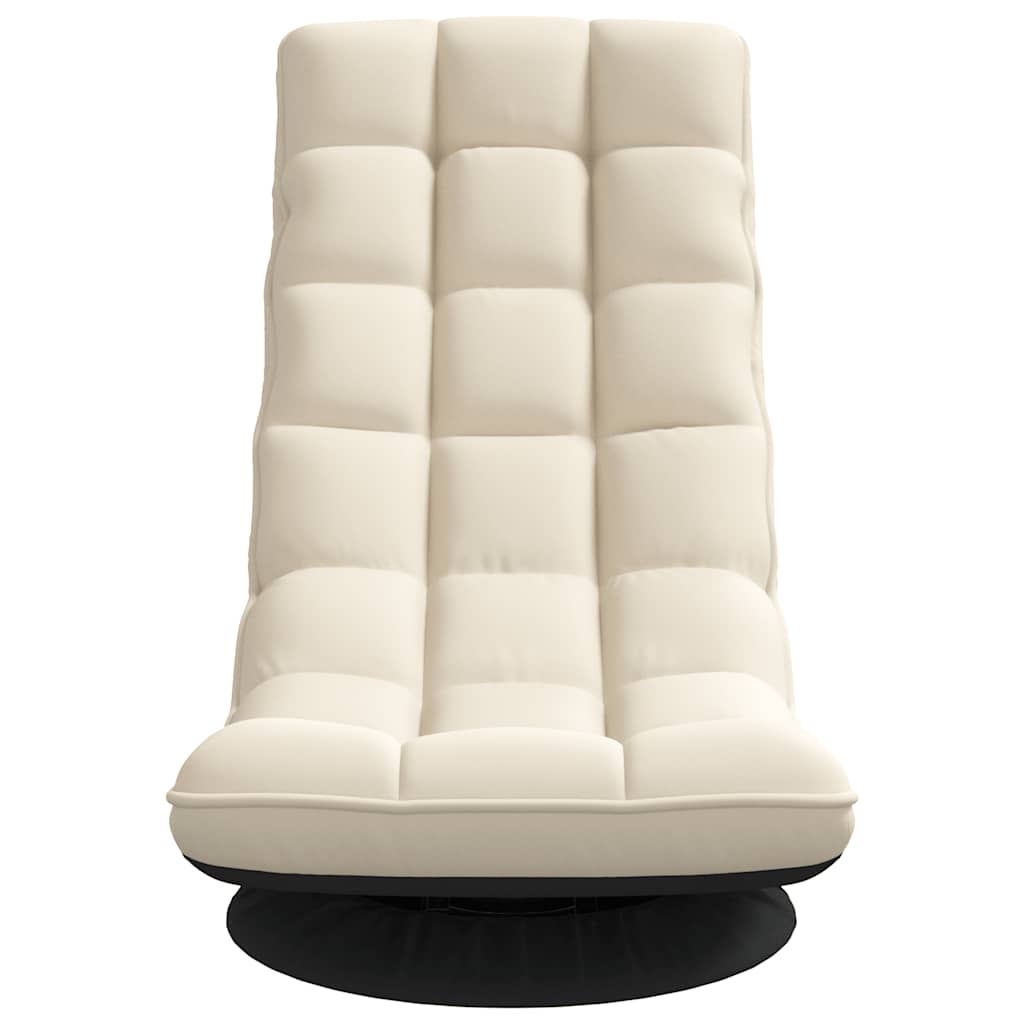 Sedia da Terra Girevole in Lino 70x51x79 cm