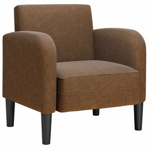 Divano Sedia con Braccioli Marrone 54 cm in Similpelle 4100534