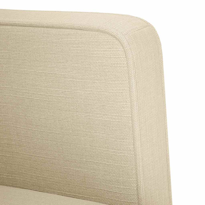 Divano Sedia con Braccioli Crema 53 cm in Tessuto 4100548