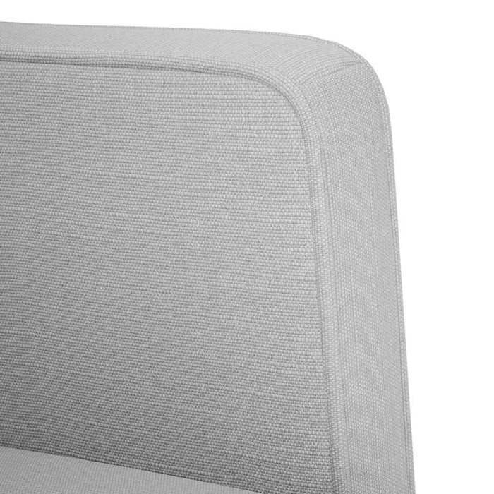 vidaXL Divano Sedia con Braccioli Grigio Nuvola 53 cm in Tessuto