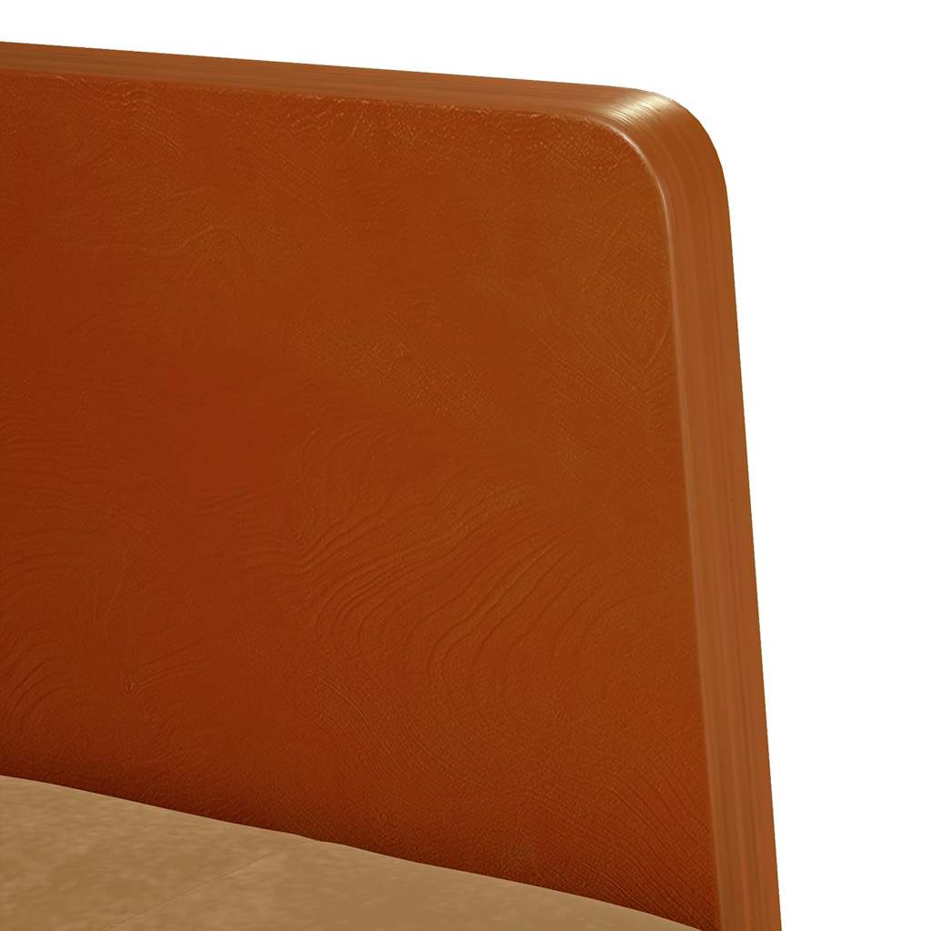 vidaXL Divano Sedia con Braccioli Marrone 55 cm in Velluto