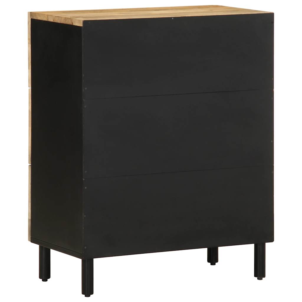 Credenza 60x33,5x75 cm in Legno Massello di Mango Grezzo 4018631
