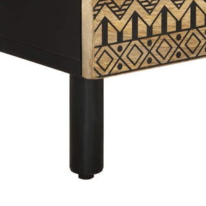 Credenza 60x33,5x75 cm in Legno Massello di Mango Grezzo 4018631