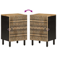 vidaXL Mobile da Bagno 38x33,5x58 cm in Legno Massello di Mango