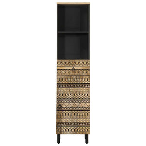 Mobile da Bagno 38x33,5x160 cm in Legno Massello di Mango 4018650