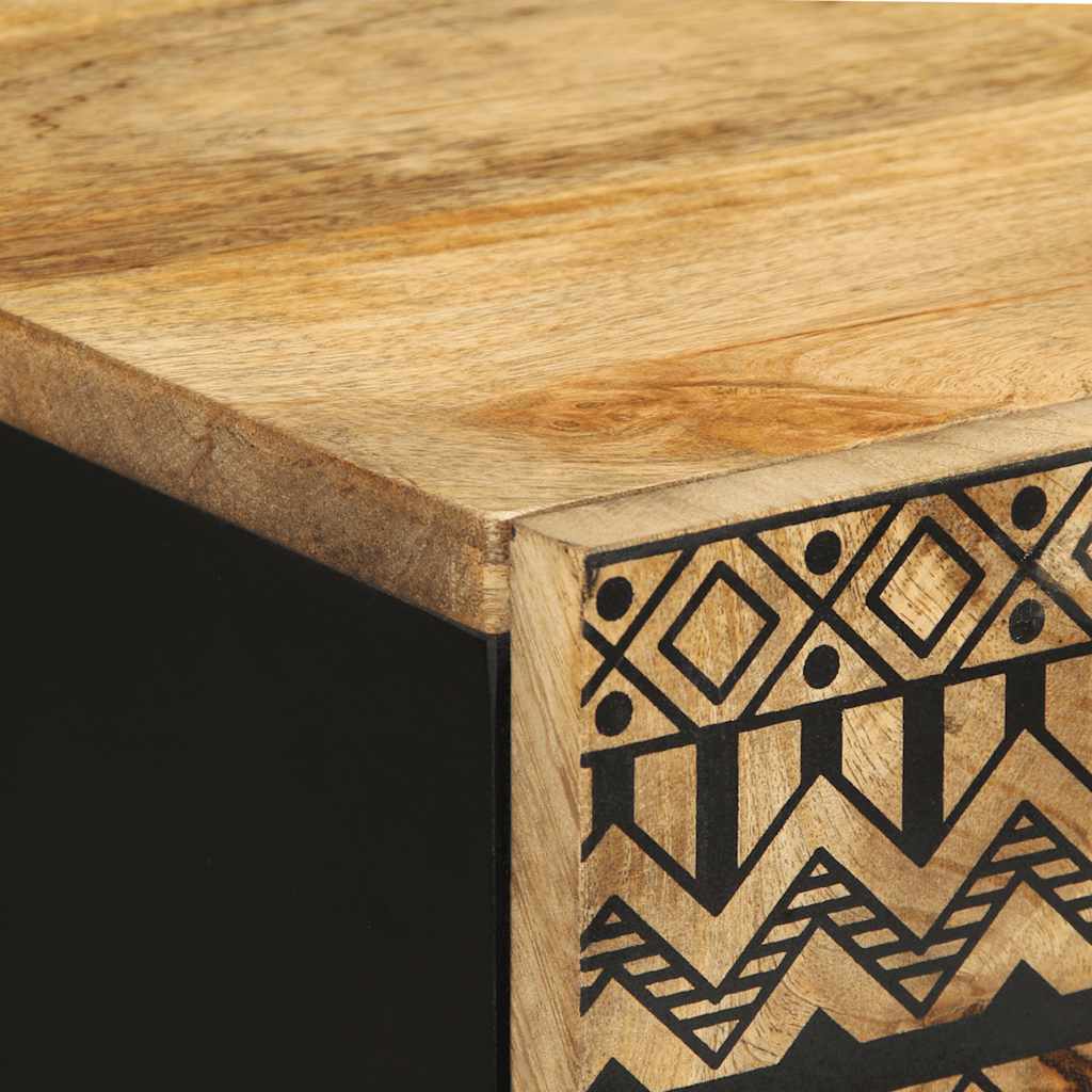 Credenza 60x33,5x75 cm in Legno Massello di Mango Grezzo 4018654