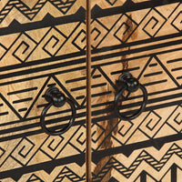 Credenza 60x33,5x75 cm in Legno Massello di Mango Grezzo 4018654