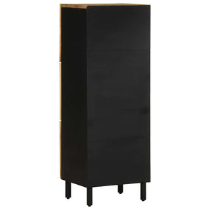 vidaXL Credenza 40x33,5x110 cm in Legno Massello di Mango Grezzo