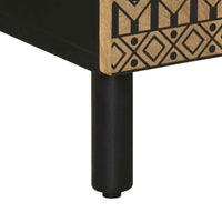 Credenza 40x33,5x110 cm in Legno Massello di Mango Grezzo 4018657