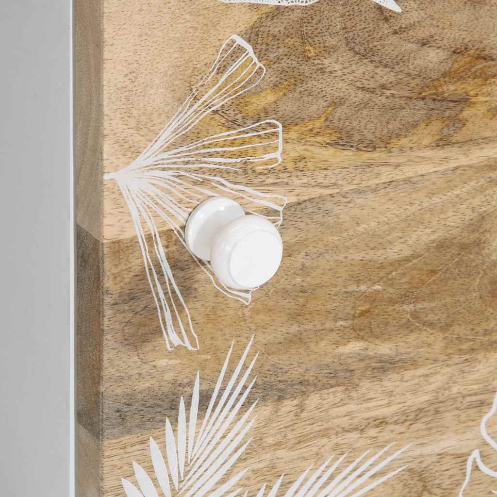 Tavolino da Salotto 100x54x40 cm in Legno Massello di Mango 4018676