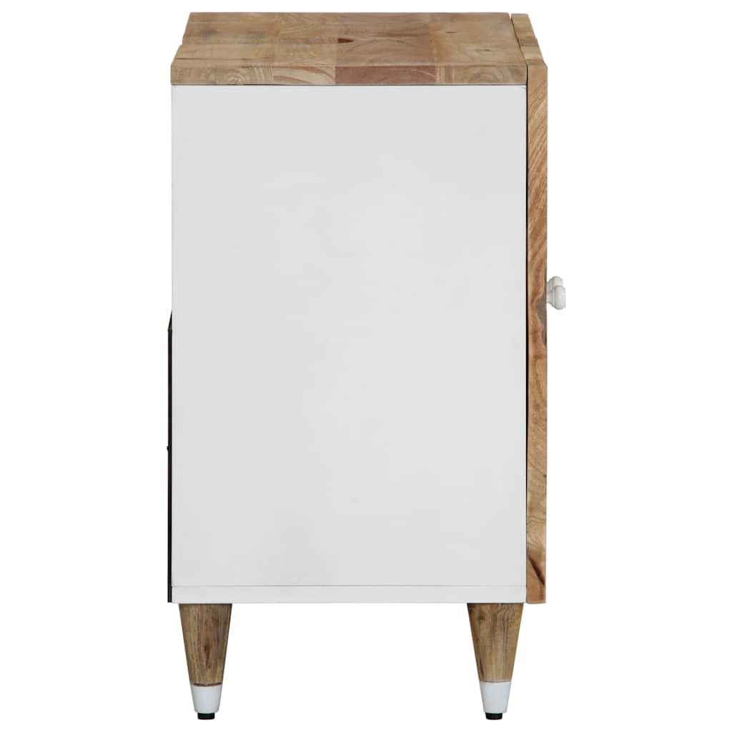 Mobile Lavabo da Bagno 62x33x58cm in Legno Massello di Mango 4018683