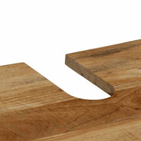 Mobile Lavabo da Bagno-Armadietto da bagno 62x33x58cm in Legno Massello di Mango 809106