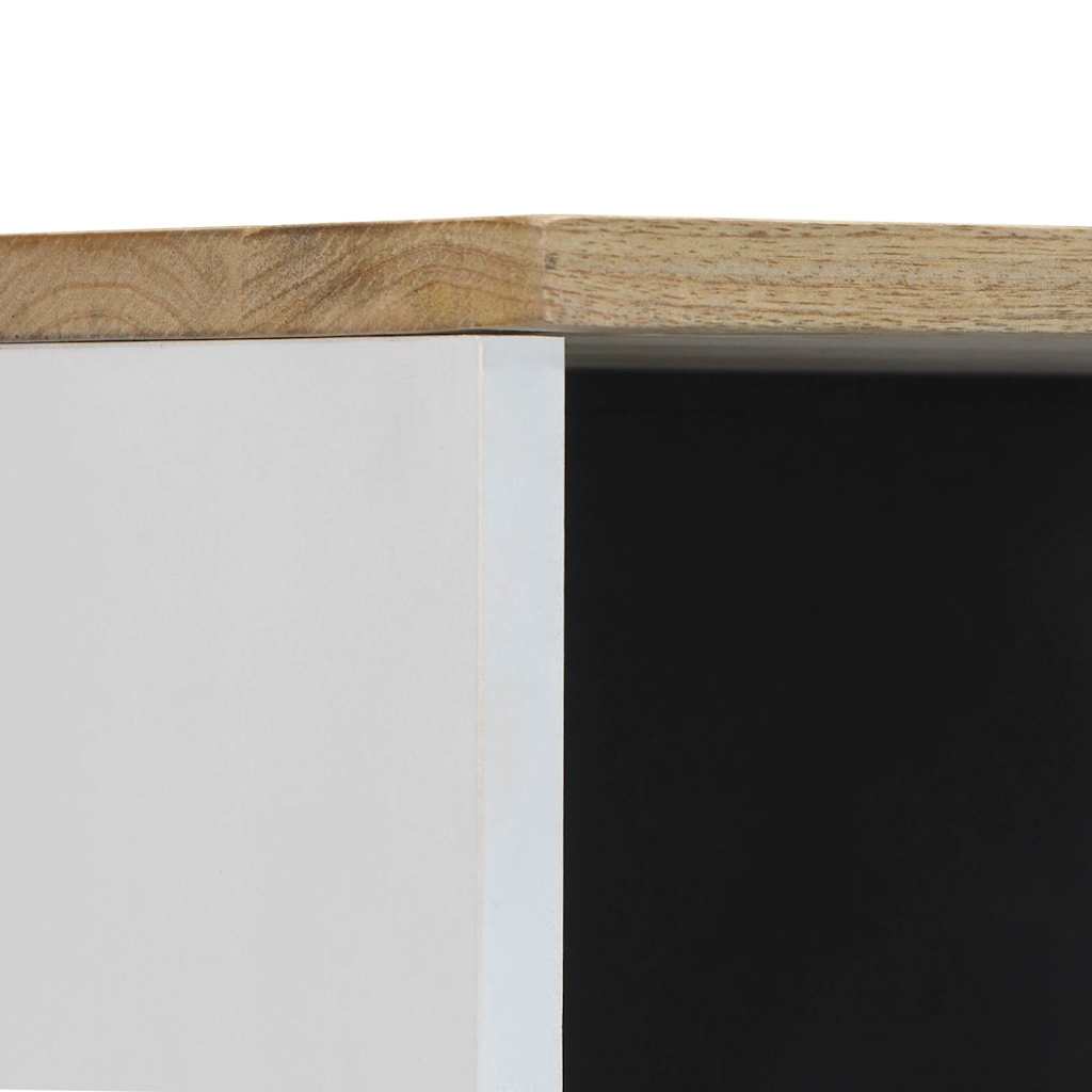 Mobile da Bagno 38x33,5x160 cm in Legno Massello di Mango 4018686