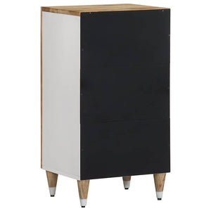 vidaXL Credenza 40x33,5x75 cm in Legno Massello di Mango