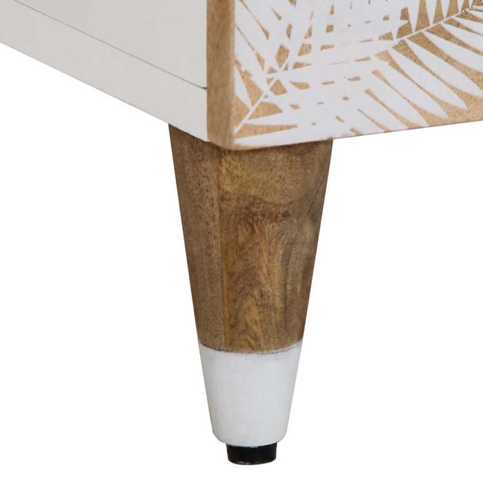 vidaXL Credenza 40x33,5x75 cm in Legno Massello di Mango