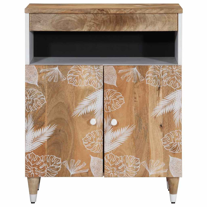 vidaXL Credenza 60x33,5x75 cm in Legno Massello di Mango