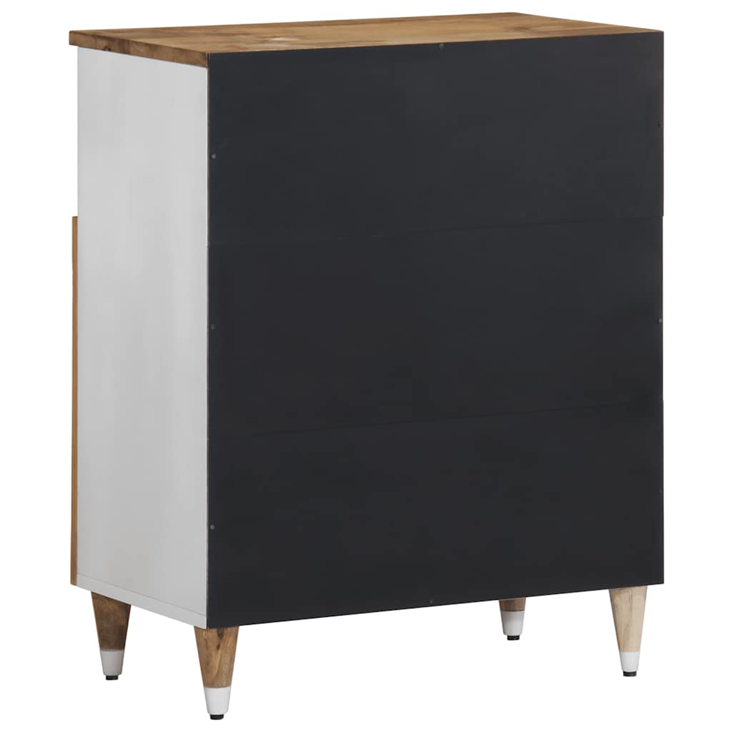 vidaXL Credenza 60x33,5x75 cm in Legno Massello di Mango