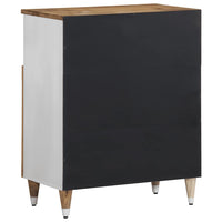 vidaXL Credenza 60x33,5x75 cm in Legno Massello di Mango