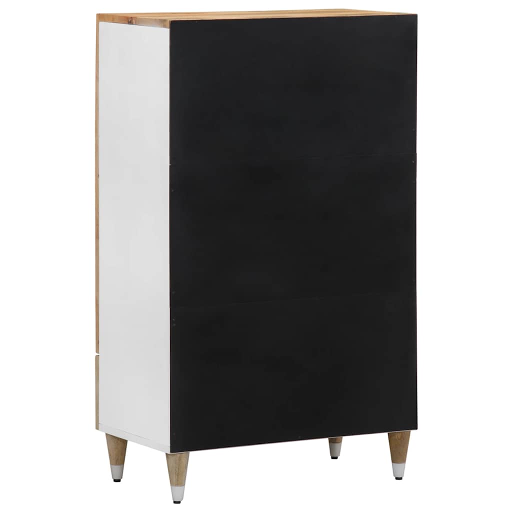 vidaXL Credenza 60x33,5x100 cm in Legno Massello di Mango