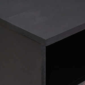 Comodino 2 pz-Set di 2 Tavolino da notte Marrone 40 x 33 x 46 cm Legno di mango massello