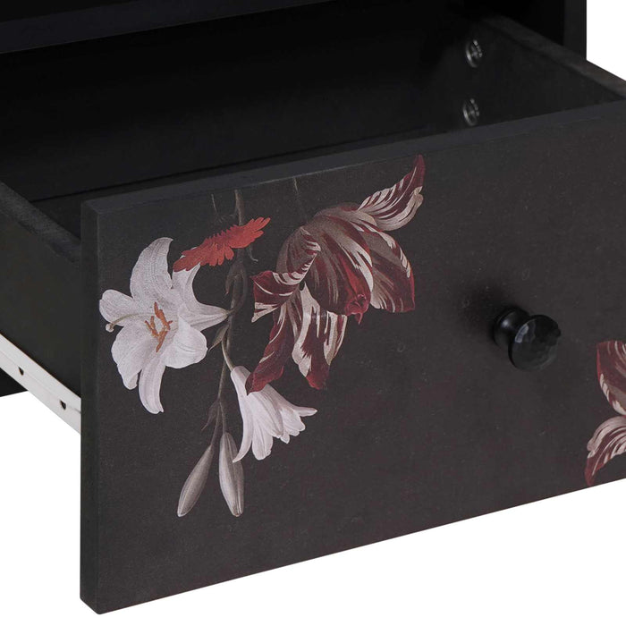 Comodino 2 pz-Set di 2 Tavolino da notte Marrone 40 x 33 x 46 cm Legno di mango massello