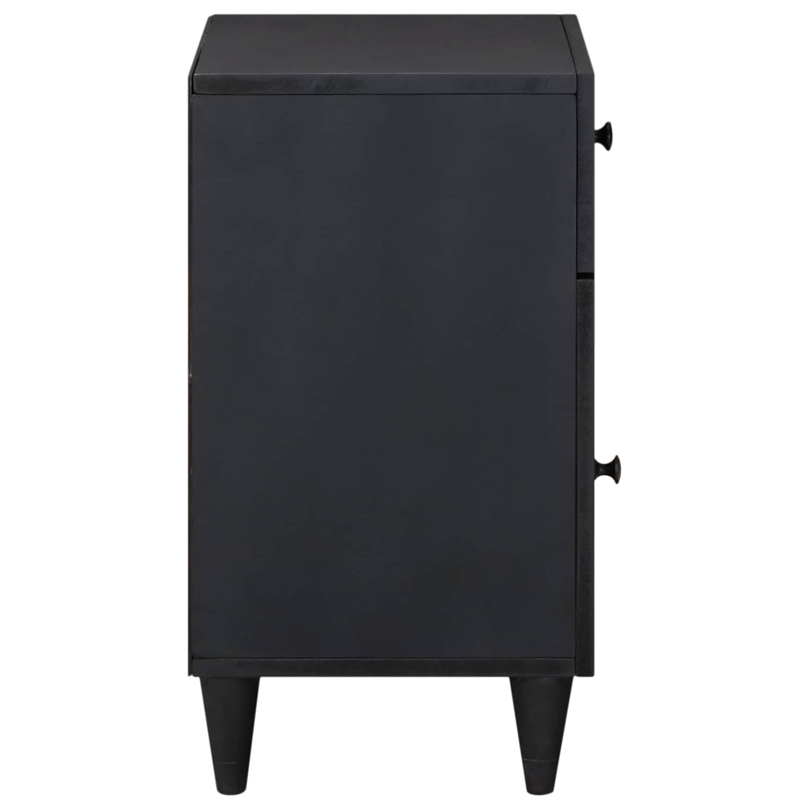 Comodino Multicolore 50 x 33 x 60 cm Legno di mango massello 4018708