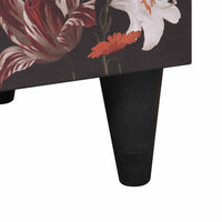 Comodino Multicolore 50 x 33 x 60 cm Legno di mango massello 4018710