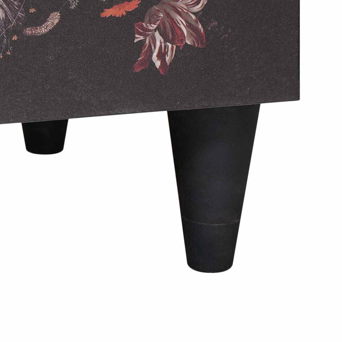 Comodino Multicolore 50 x 33 x 60 cm Legno di mango massello 4018711