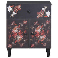 Comodino Multicolore 50 x 33 x 60 cm Legno di mango massello 4018711