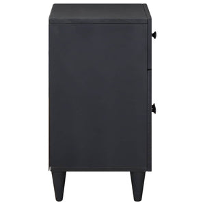 Comodino Multicolore 50 x 33 x 60 cm Legno di mango massello 4018711