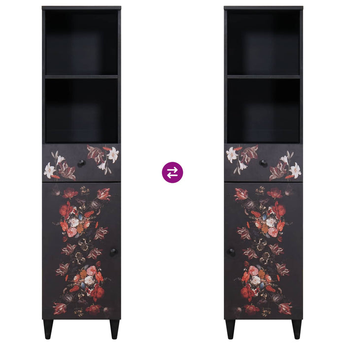 Mobile da Bagno con cassetto Multicolore 38 x 33,5 x 160 cm 4018722