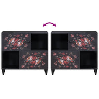 Armadi di Stoccaggio con porta Multicolore 80 x 33,5 x 75 cm 4018727