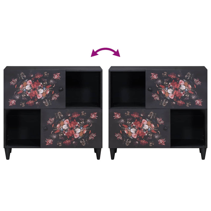 Armadi di Stoccaggio con porta Multicolore 80 x 33,5 x 75 cm 4018727