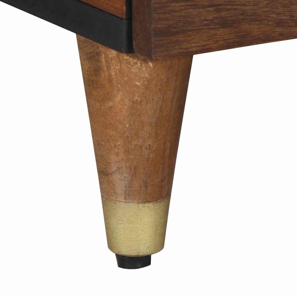 Tavolino da salotto marrone ambrato 80 x 50 x 40 cm 4018741