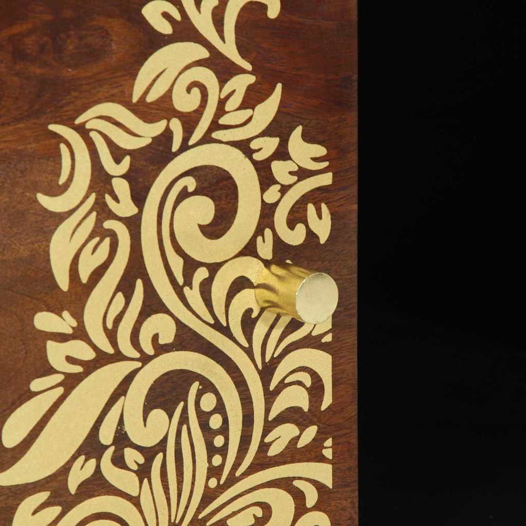 Tavolino da salotto marrone ambrato 100 x 54 x 40 cm 4018748