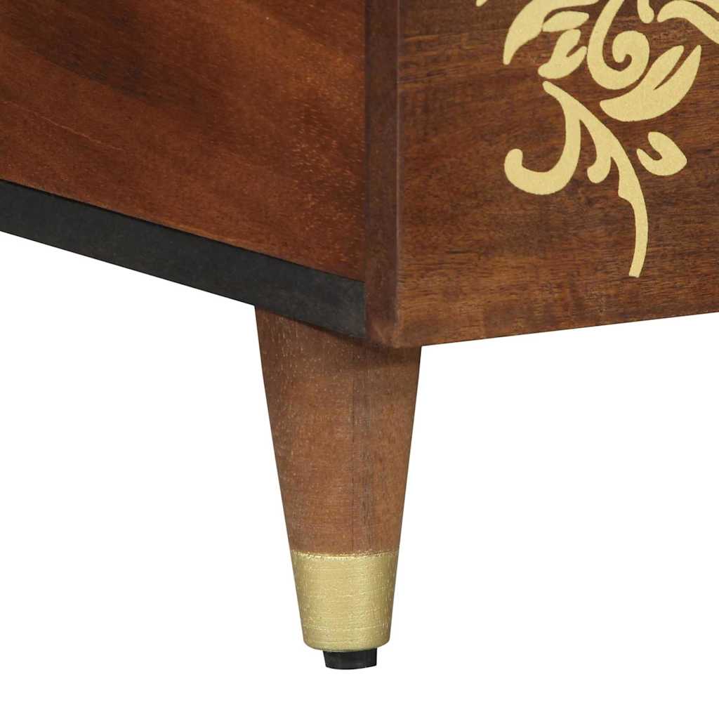 Tavolino da salotto marrone ambrato 100 x 54 x 40 cm 4018748