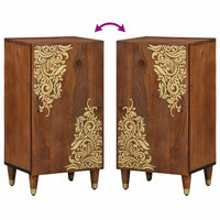 Credenza Marrone 40 x 33.5 x 75 cm Legno massello di mango 4018760